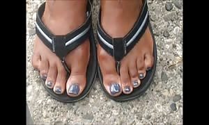 Brittany Johnson gray
 toes