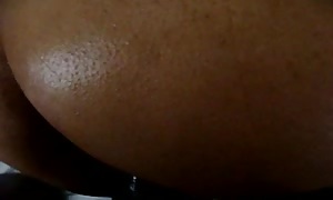 wide ebony
 Oily dick penetrating that oily big woman
 3
