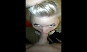 toilet blow-job