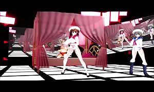 MMD 2 juicy sweethearts do extra
 then Dance GV00119