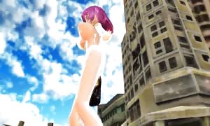 MMD attractive sweetheart
 Champagne and spraying GV00086