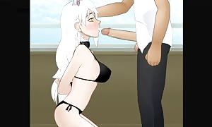 Hanekawa white (Super Deepthroat)