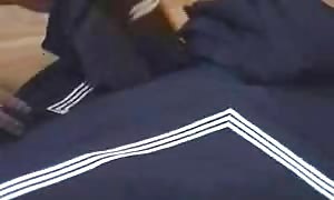 Male masterbation by japanese college female uniform