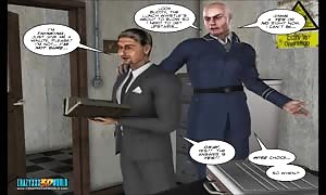 3D Comic: Freehope. scene three