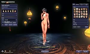 Blade and Soul bare naked Mod Character Creation
