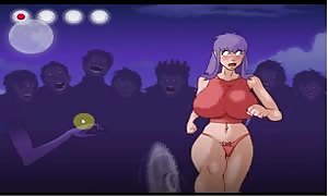 cartoon sex game Saeko Busujima will get screwed (HOTD)