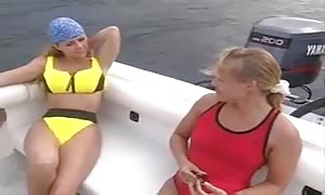 lesbians on boat