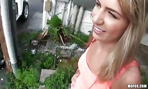 outdoor porno
 with impressive blond
 ex gf who desired some dangerous
 sex
