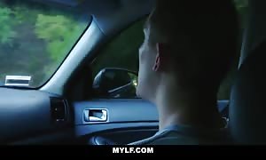 MYLF - Nicole Aniston Takes a Ride On a teen guy